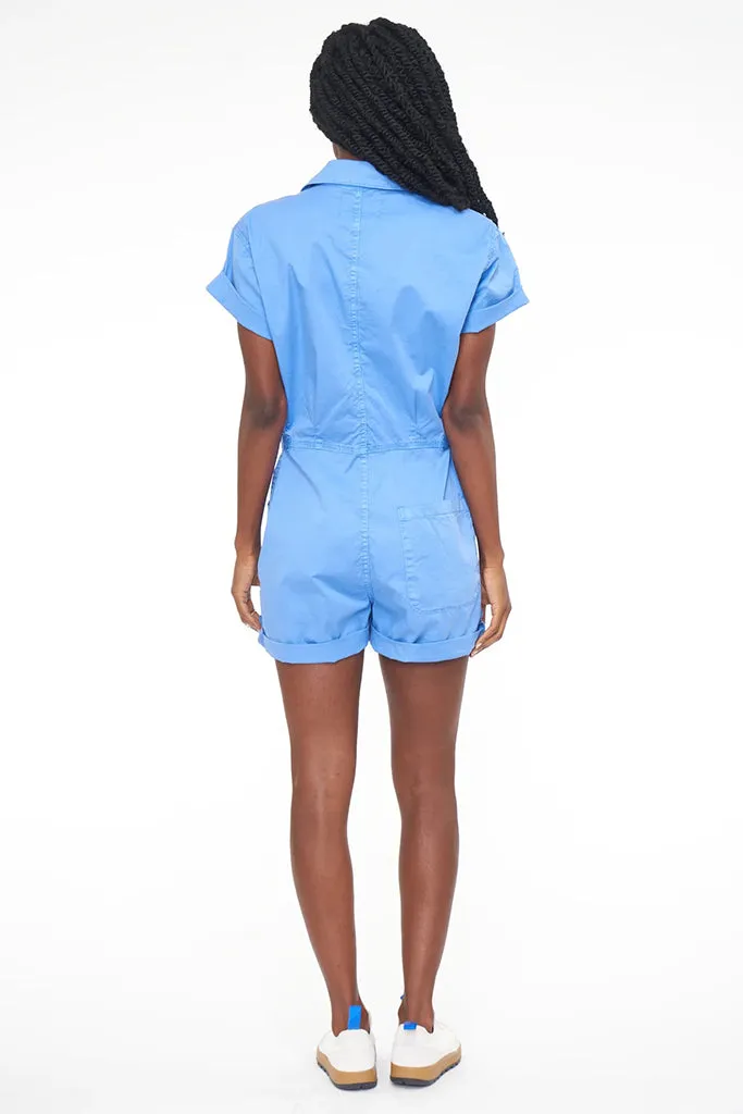 Pistola Parker Azure Blue Romper - Sale