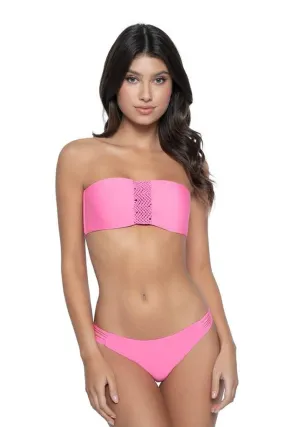 PQ Swim Isla Teeny Bottoms Pink Topaz - FINAL SALE