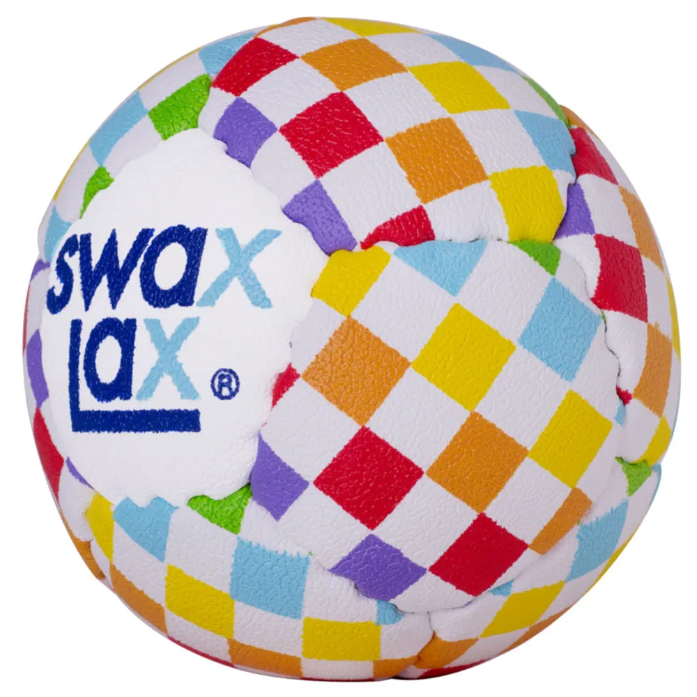 Rainbow Check Lacrosse Training Ball