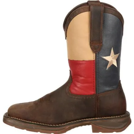 Rebel™ by Durango® Steel Toe Texas Flag Western Boot