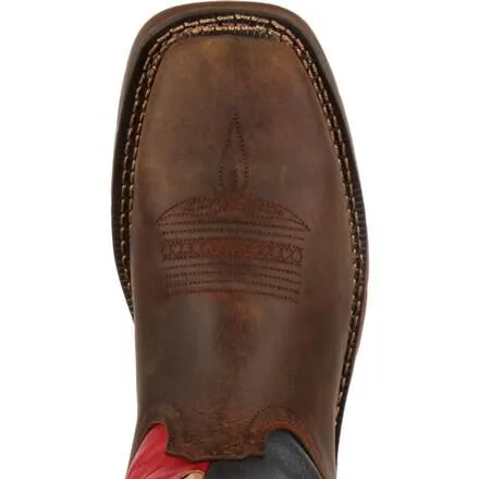 Rebel™ by Durango® Steel Toe Texas Flag Western Boot