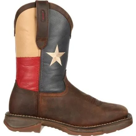 Rebel™ by Durango® Steel Toe Texas Flag Western Boot