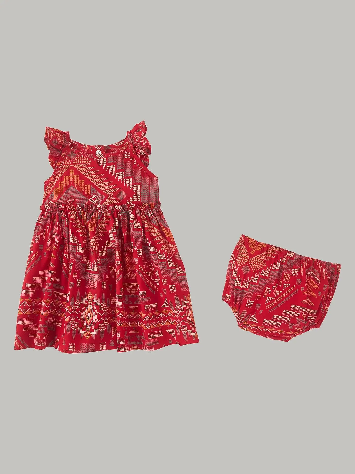 Red Aztec Baby Set by Wrangler