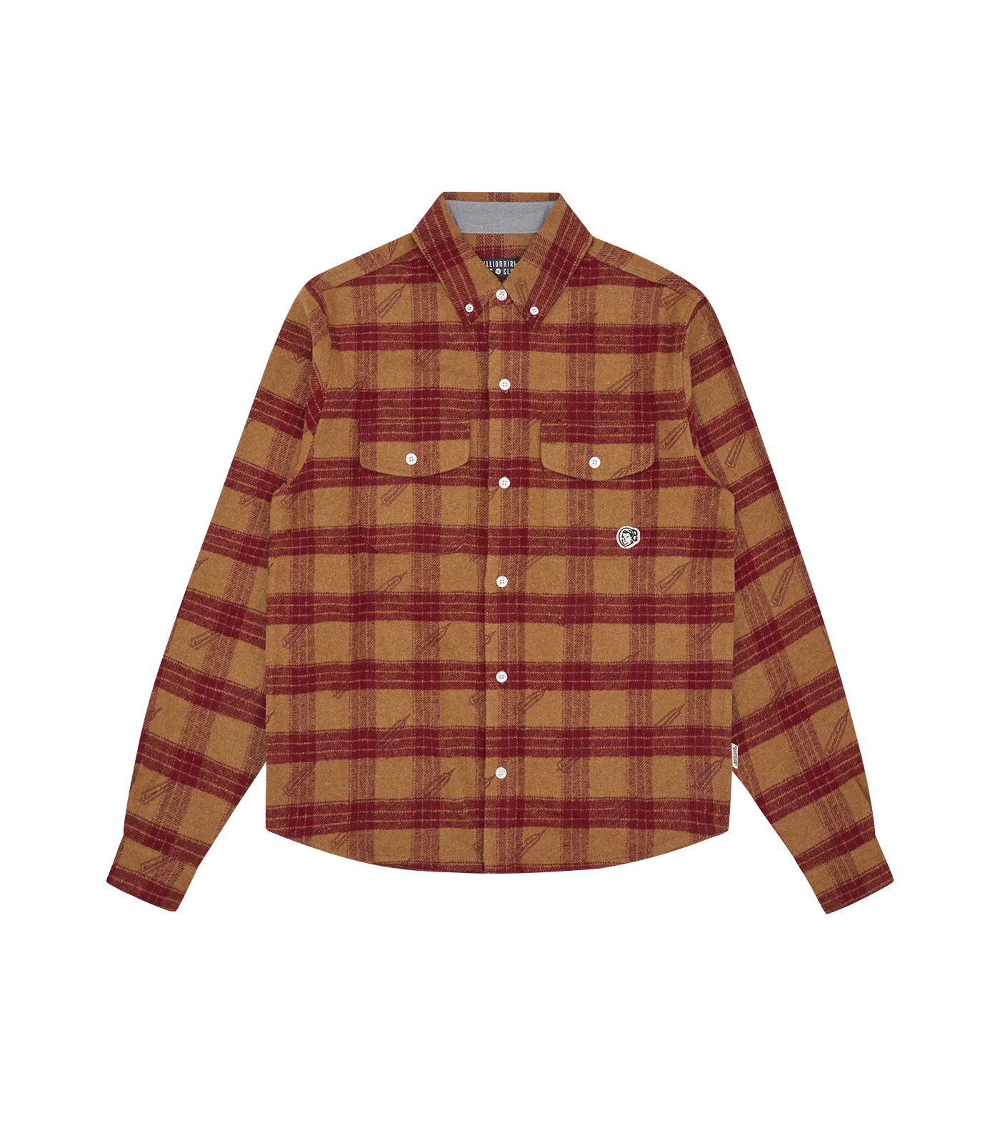 Red Check Print Shirt