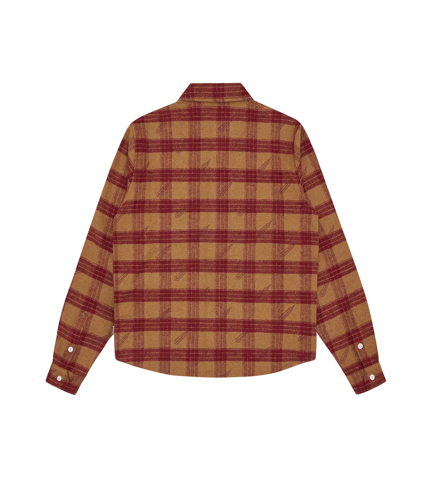 Red Check Print Shirt