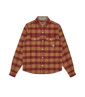 Red Check Print Shirt