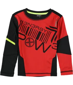 Reebok Boys Power Long Sleeve Graphic T-Shirt