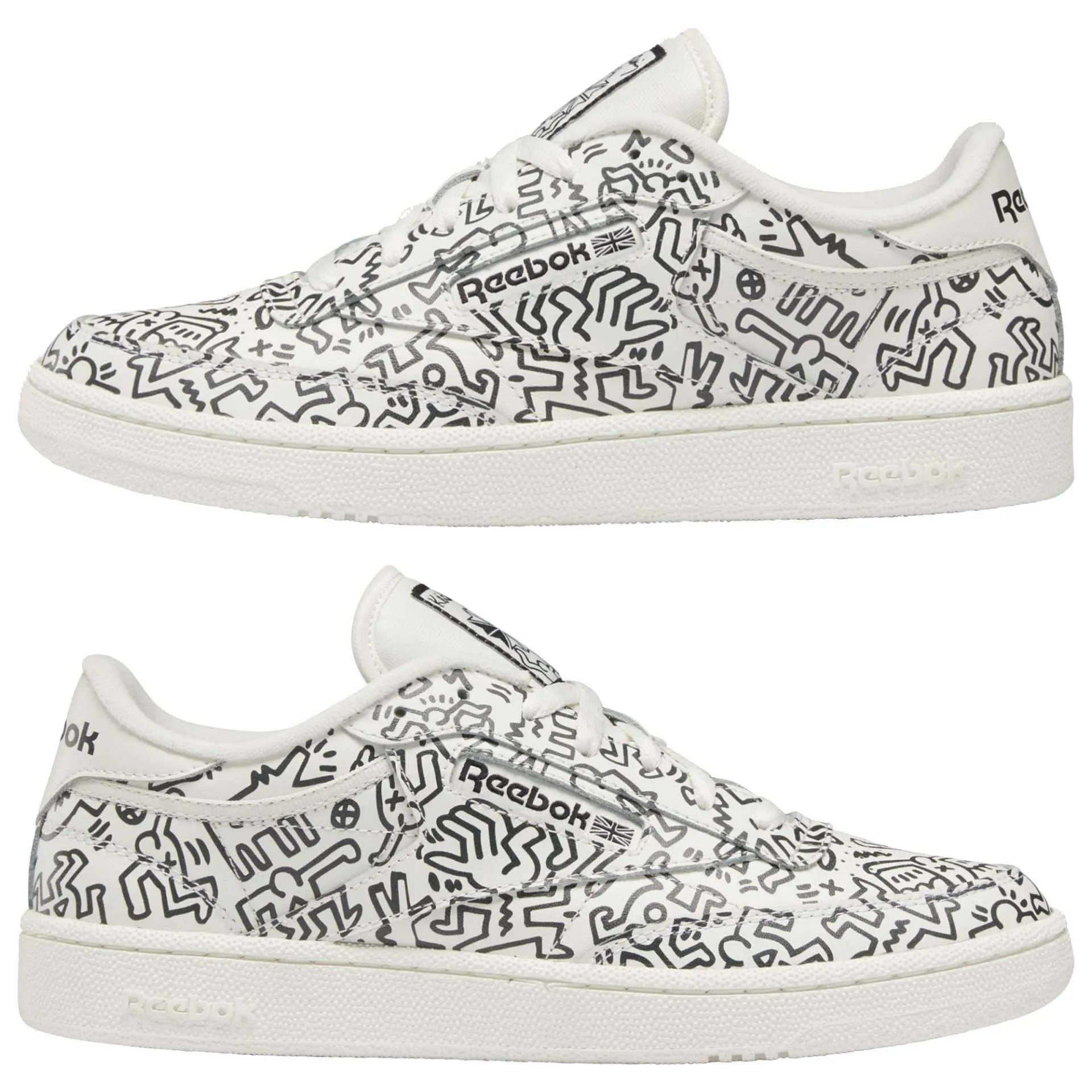 Reebok Men’s Club C Keith Haring Shoes