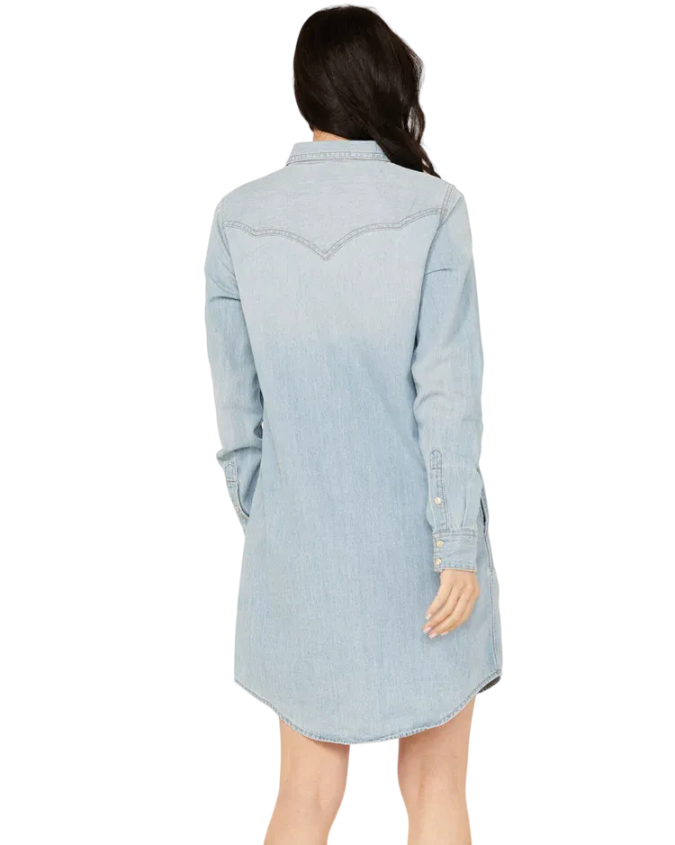 Retro Blue Denim Dress - Wrangler Women's