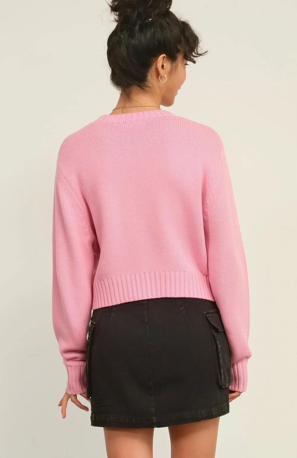 Riley Knit Cropped Sweater