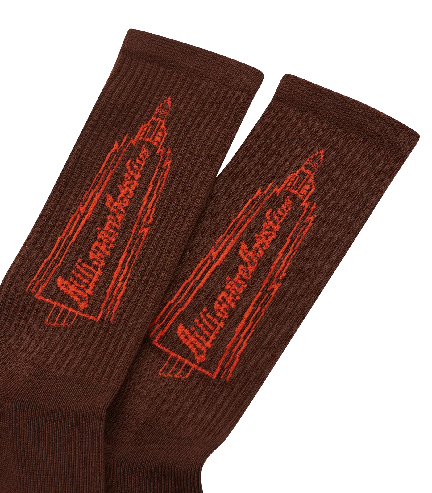 Rocket Logo Socks - Brown - Buy Online at Best Price.