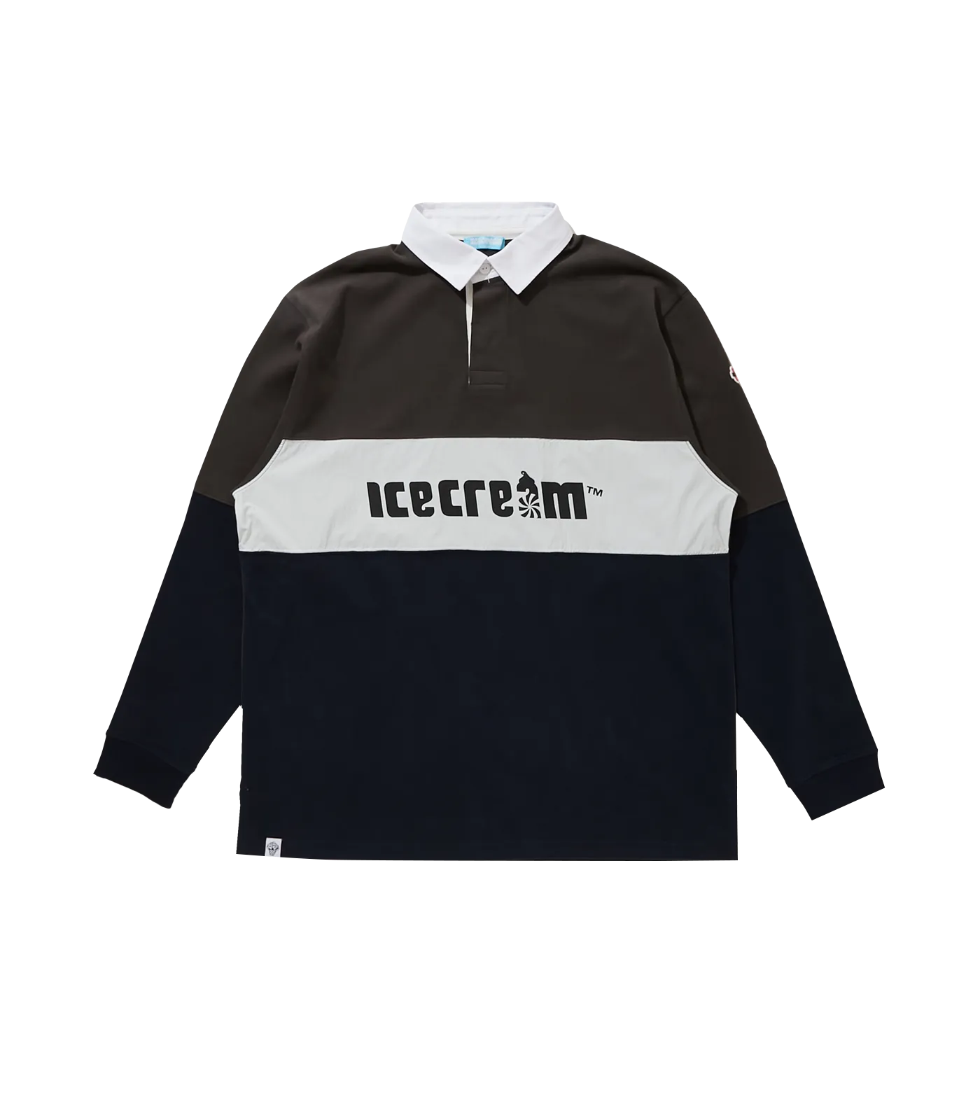 Rugby Shirt - Grey/White/Navy