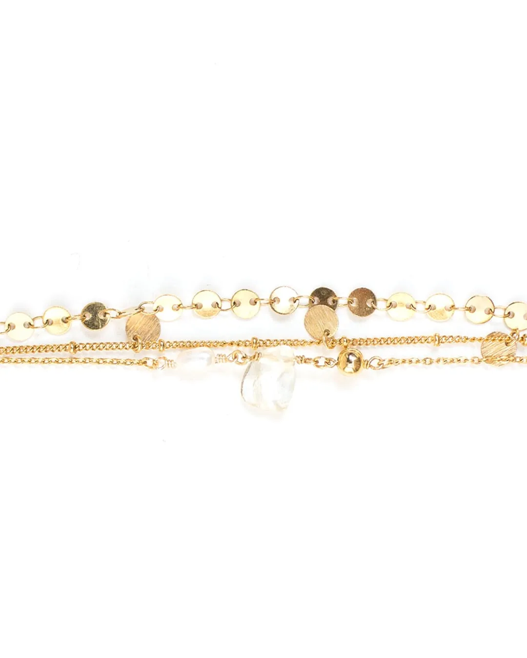 Satin Gold Bracelet