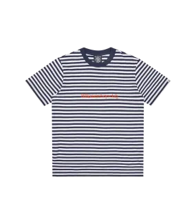 SERIF Striped Navy T-Shirt