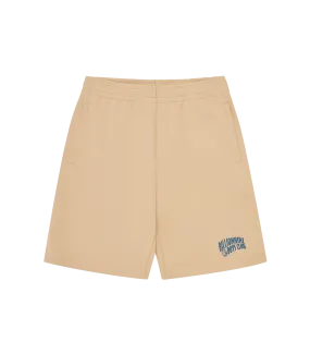 Shorts with small arch logo - sand.