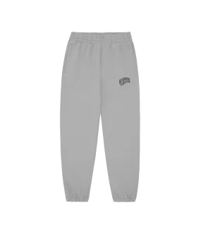 small arch logo sweatpants grey/navy logo