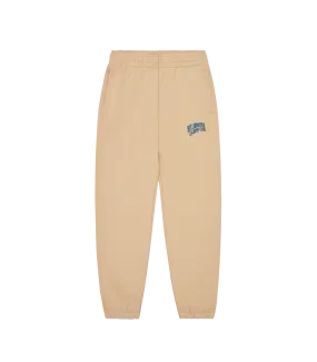 small logo sweatpants - sand