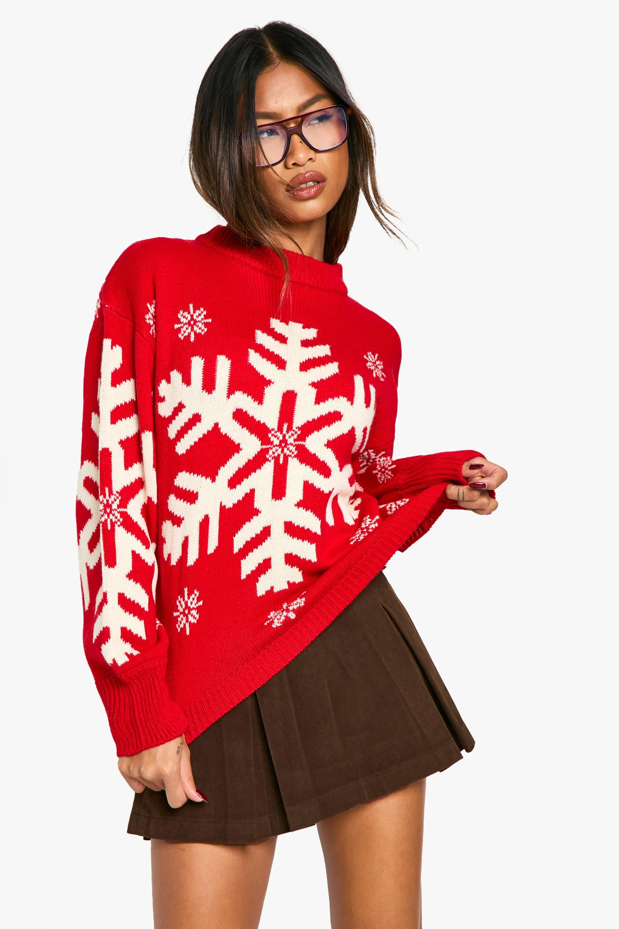 Snowflake Christmas Sweater