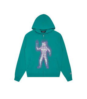 Standing Astro Zip Through Hood - Green.