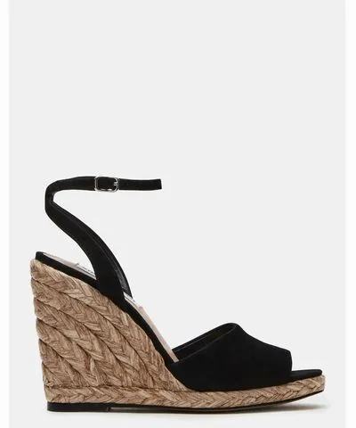 Steve Madden Impress Black Suede