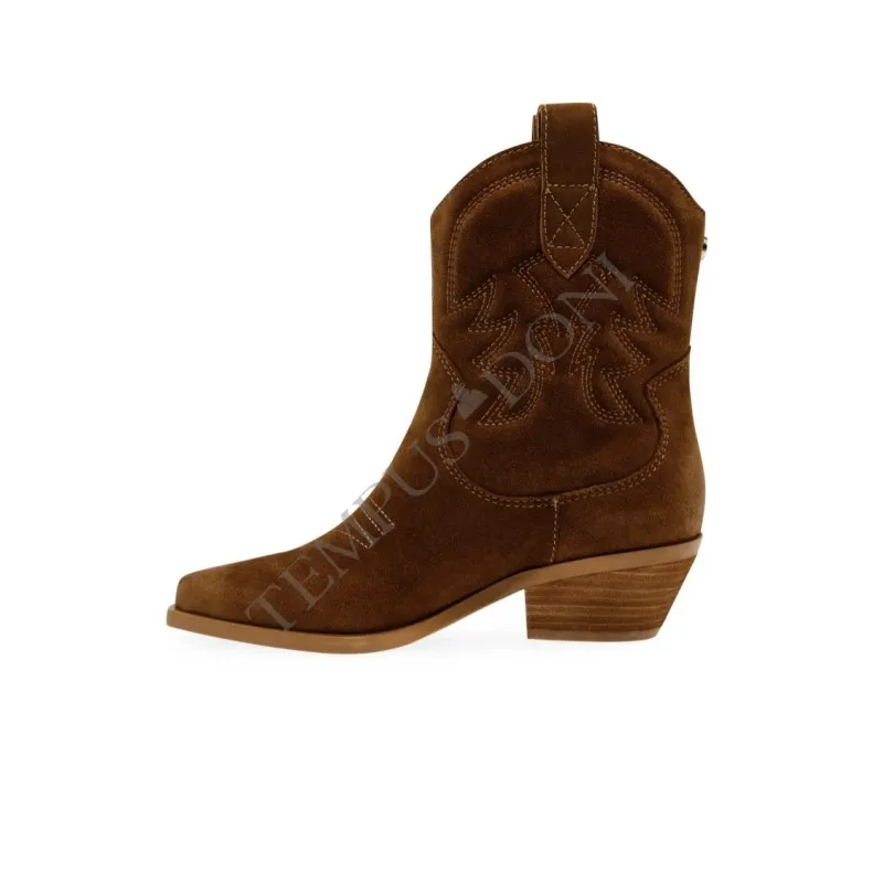 Steve Madden Wrangler Chestnut Suede - Shop Tempus Doni