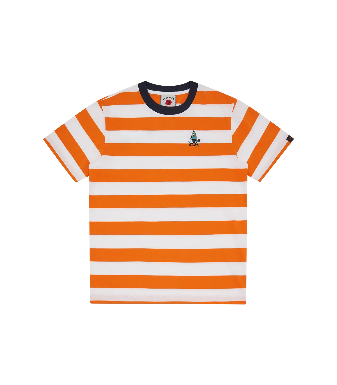 Striped T-Shirt - Orange Stripe