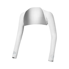 Sun Protection Shoulder Wrap (UV Sleeves) White Crystal logo