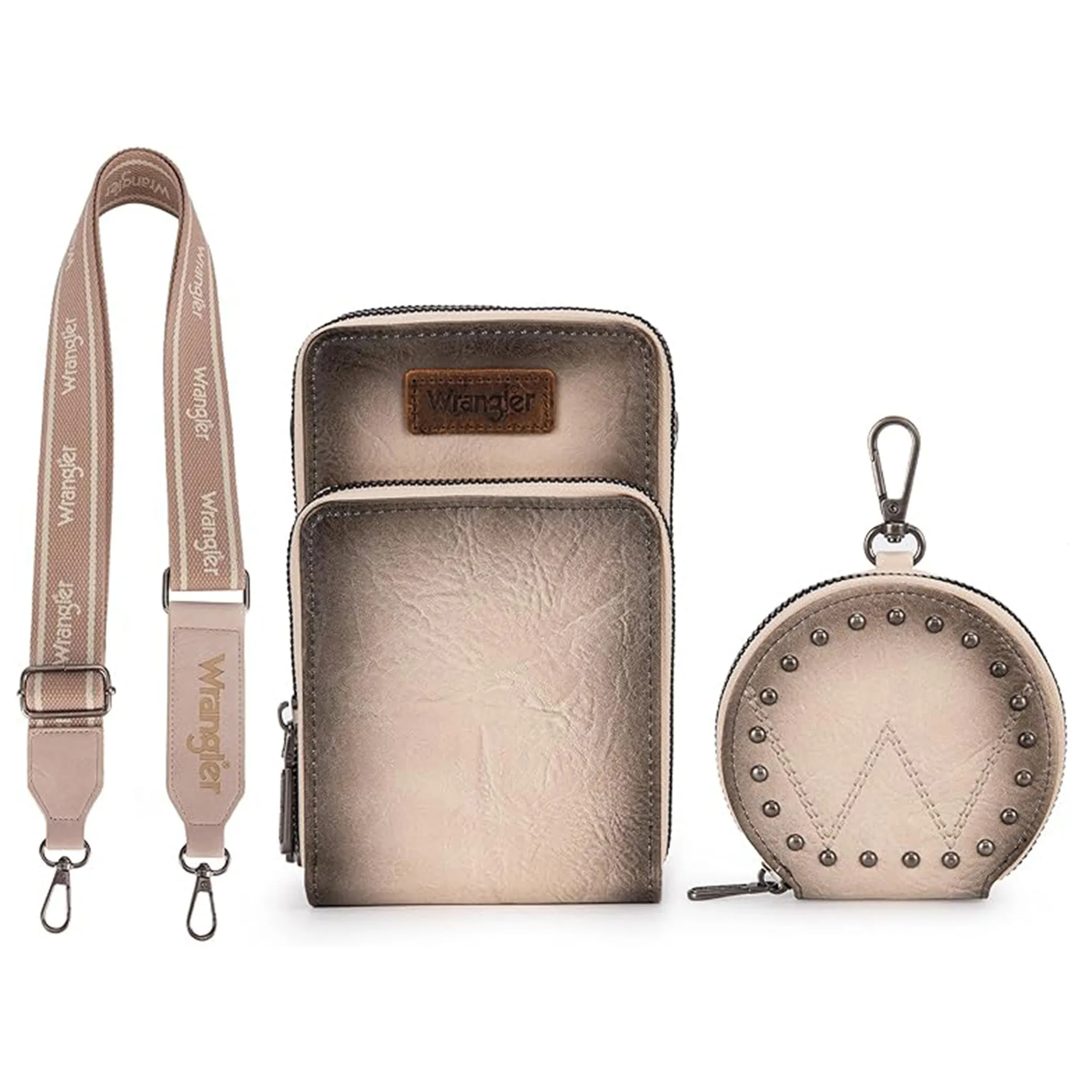 Tan Crossbody & Coin Purse by Montana West