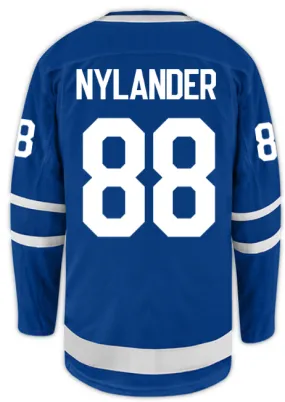 Toronto Maple Leafs Men's Home Jersey with William Nylander number and name.