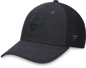 Toronto Maple Leafs men's structured flex hat - tonal design