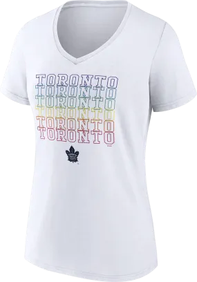 Toronto Maple Leafs V-neck T-Shirt