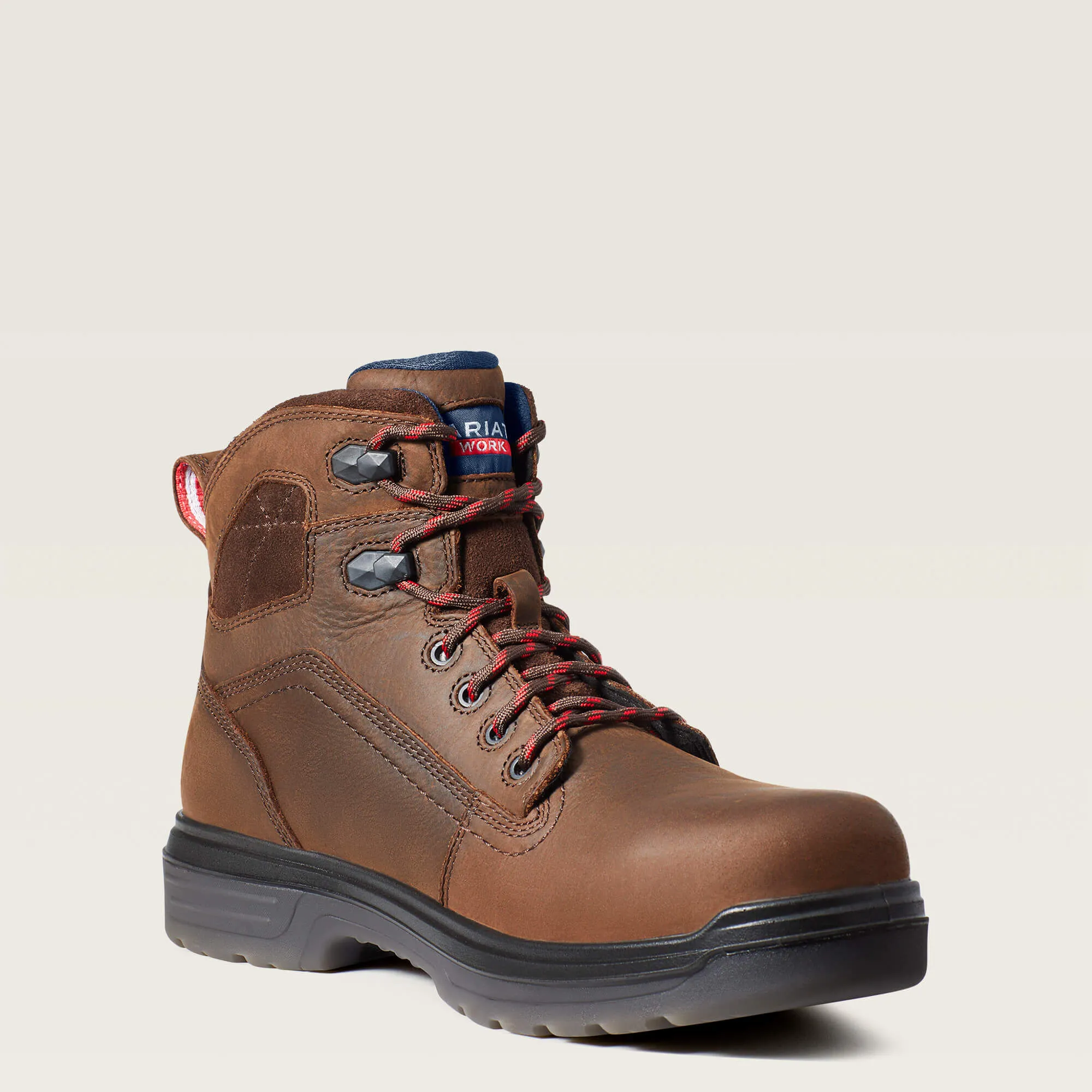 Turbo 6 waterproof work boot with carbon toe, assembled in the USA