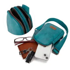 Turquoise Wrangler Sling Bag Crossbody Chest Bag