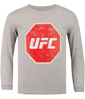 Ufc Boys Distressed Logo Graphic T-Shirt, TW3