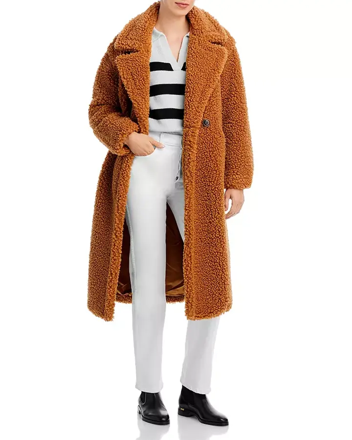 Ugg Gertrude Long Teddy Coat For Sale