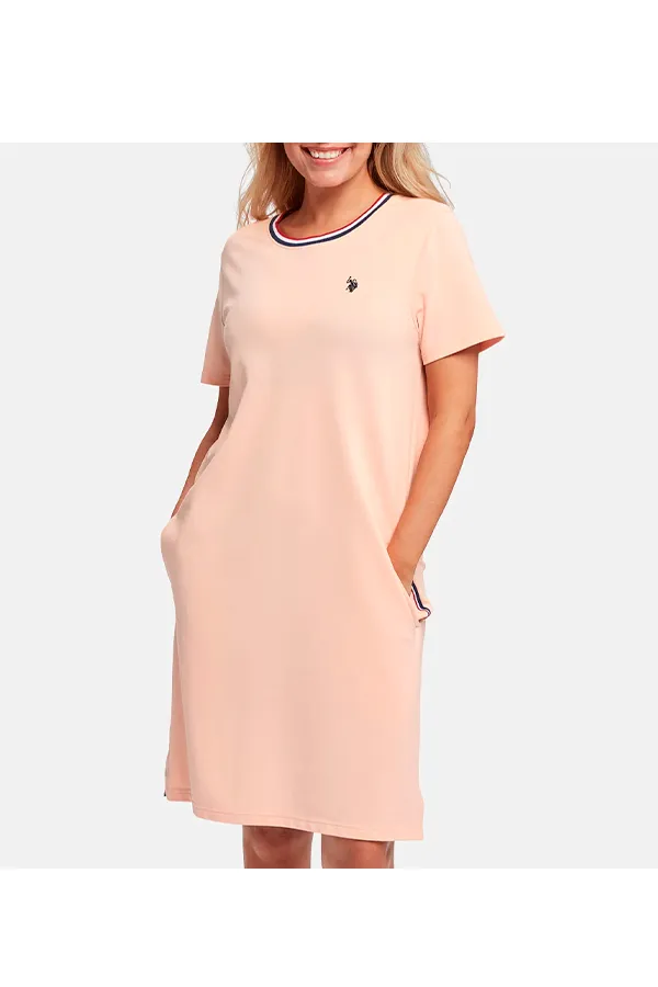 U.S. POLO ASSN. Women Ebba Dress - Peachy, Buy Now