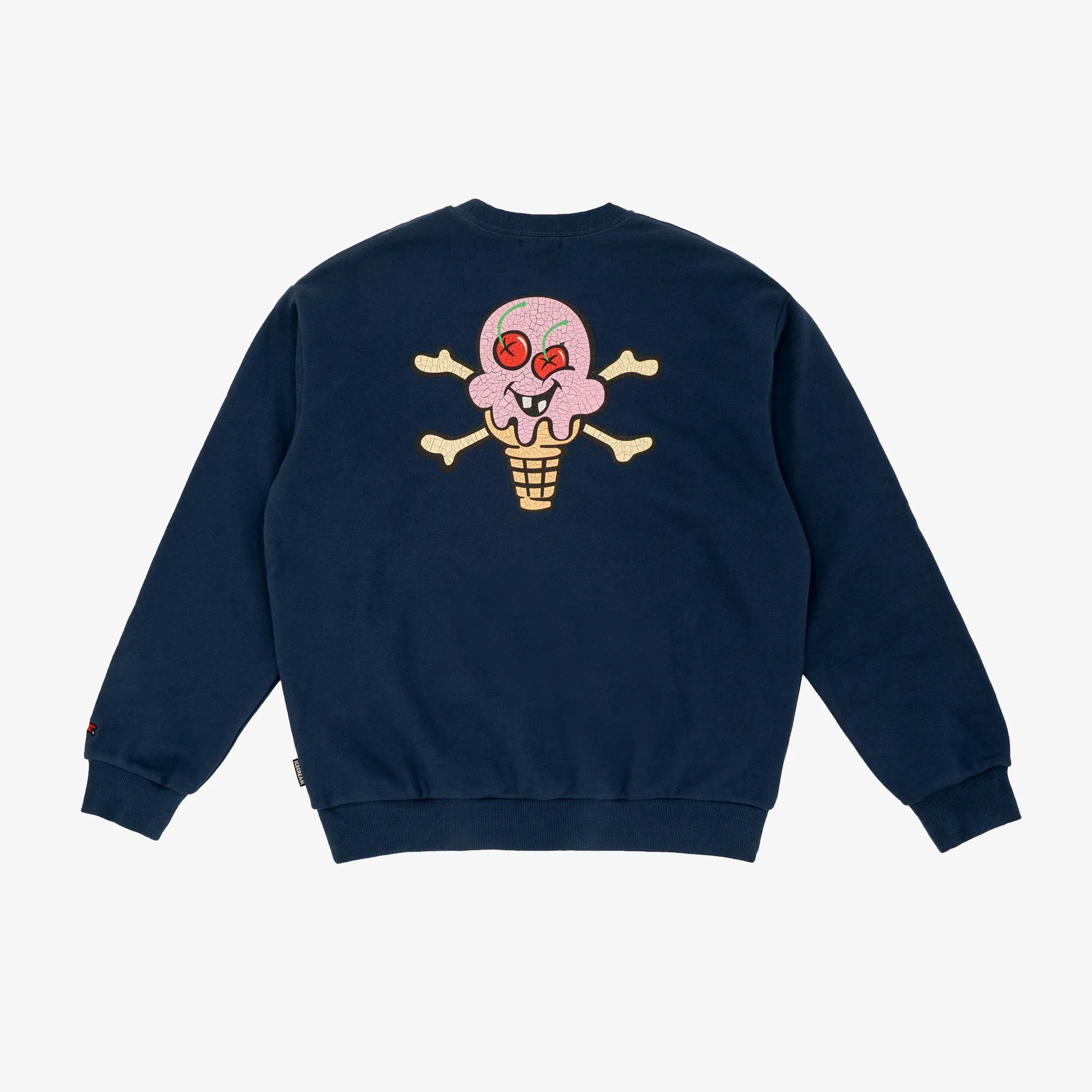 vintage navy ice cream crew bones