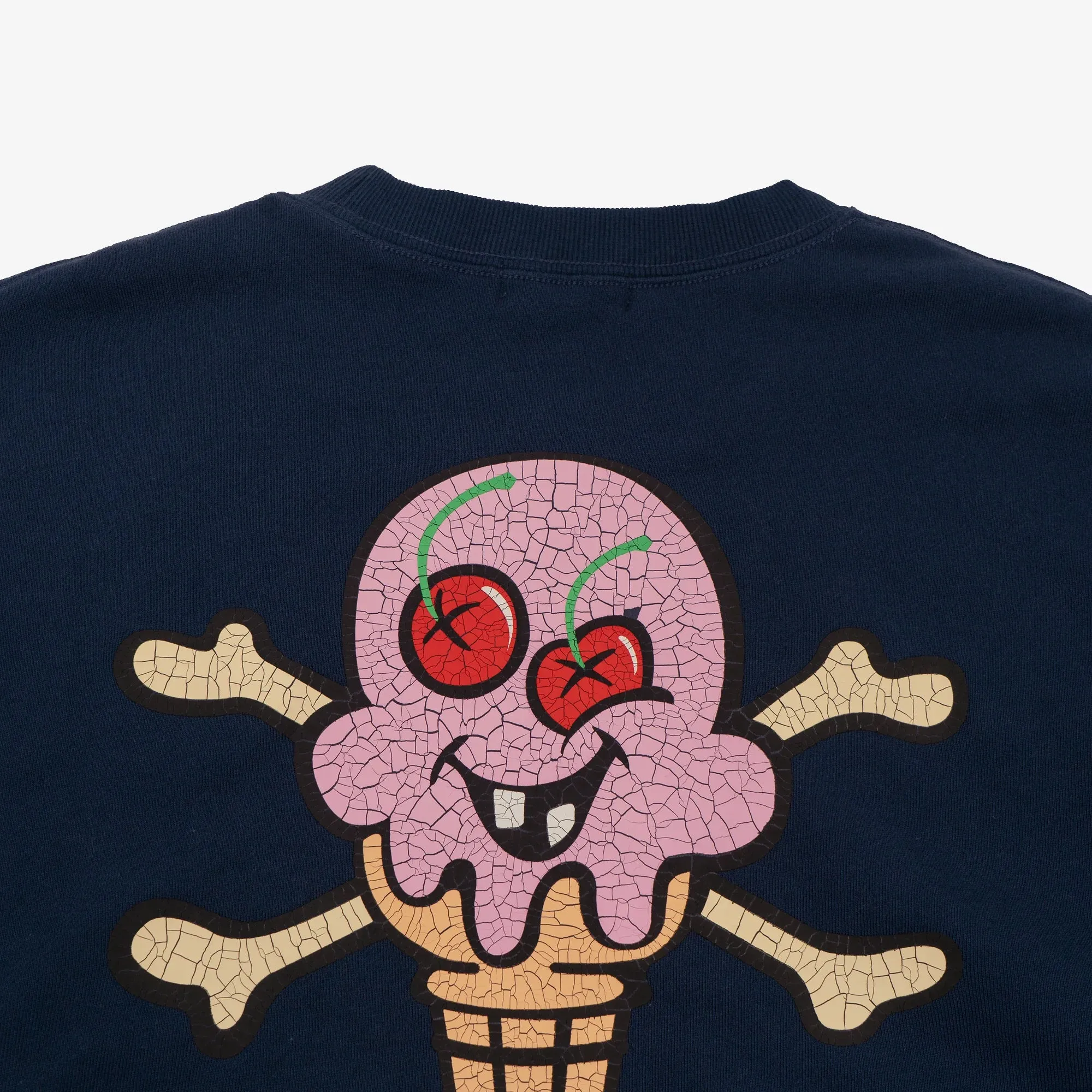 vintage navy ice cream crew bones