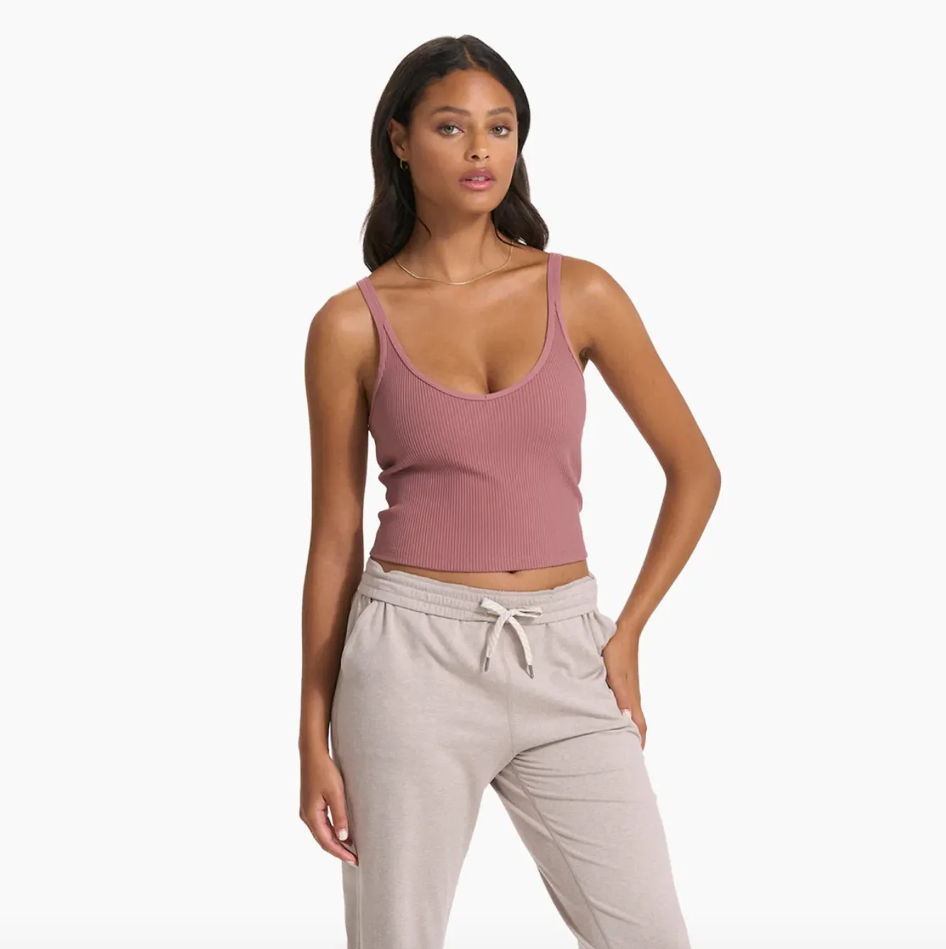 Vuori Rib Crop Tank