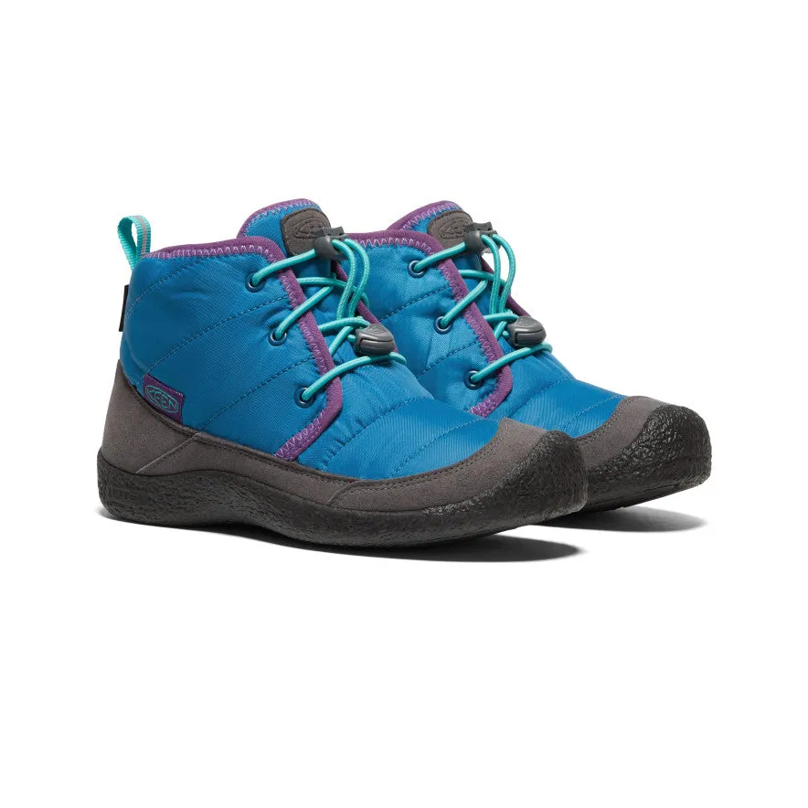 Waterproof Chukka Shoes | Kids' Big Size | Mykonos Blue/Atlantis