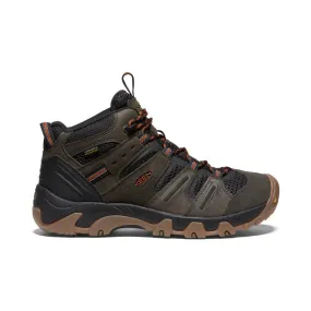 Waterproof Hiking Boot - Black Olive/Fossil Orange - Men's Headout