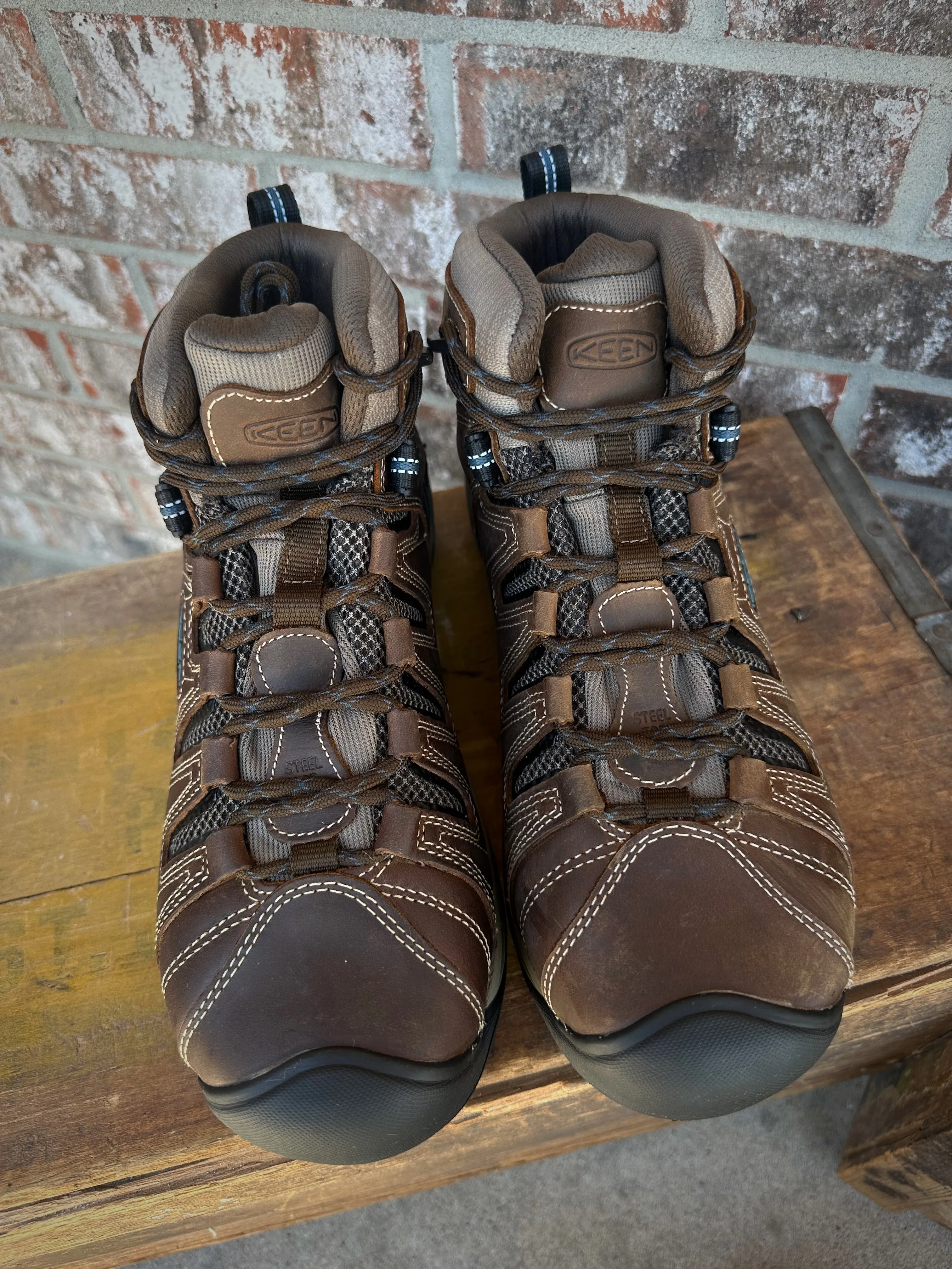 Waterproof Steel Toe Keen Flint Mid