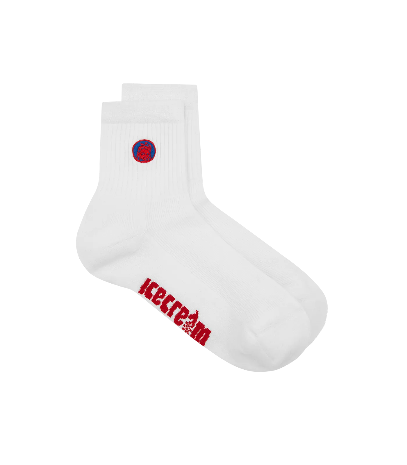 White Server Socks