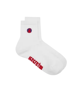 White Server Socks