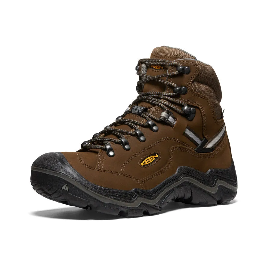 Wide Cascade Brown/Gargoyle Waterproof Boot - Men's Durand II