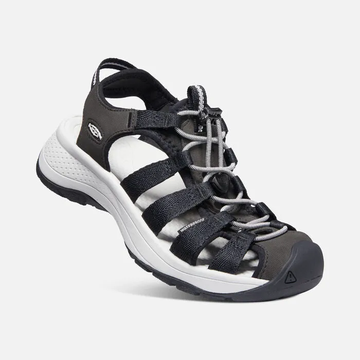 Women's black/grey Astoria West sandal.