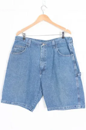 Wrangler Carpenter Jorts Shorts (38) in Medium Wash Denim