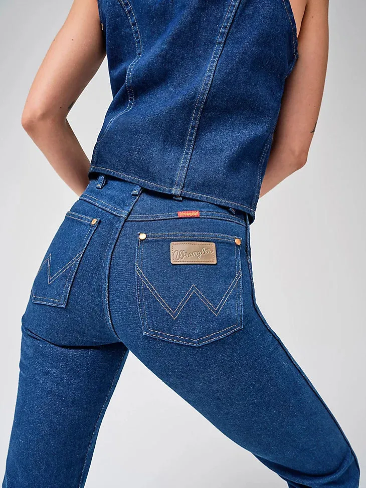 Wrangler Cowboy Cut Kathy Stonewash - Google SEO result: Wrangler cowboy jeans for women - Kathy stonewashed design