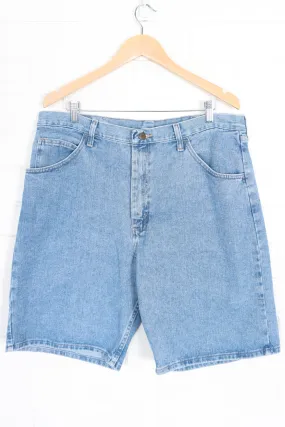 WRANGLER Light Wash Denim Jorts Shorts 38