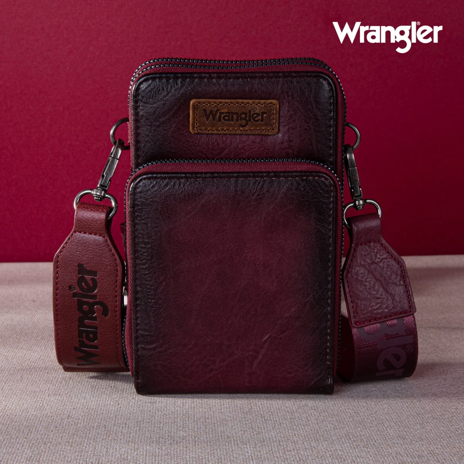 Wrangler Purple Crossbody Bag